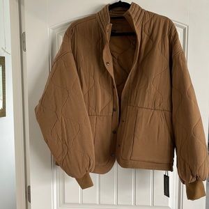 NEW - BLANK NYC - QUILTED BOMBER JACKET